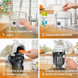 Bosch Cafetera multibebida Tassimo Happy Friendly