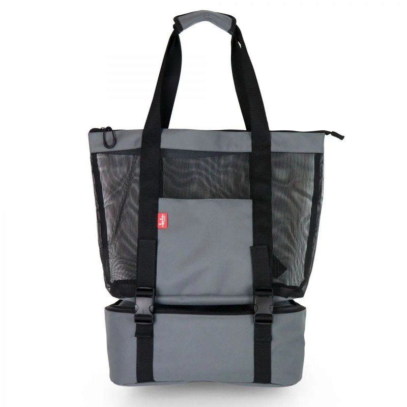 BOLSA DE PLAYA CON PORTA ALIMENTOS TÉRMICO HPOR7056