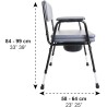 PEPE Mobility Silla WC con Tapa