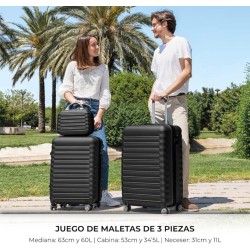 NUMADA Juego de Maletas Rígidas 3 Piezas