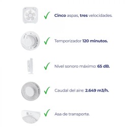 VENTILADOR DE SUELO / BOX FAN, JVVS3116